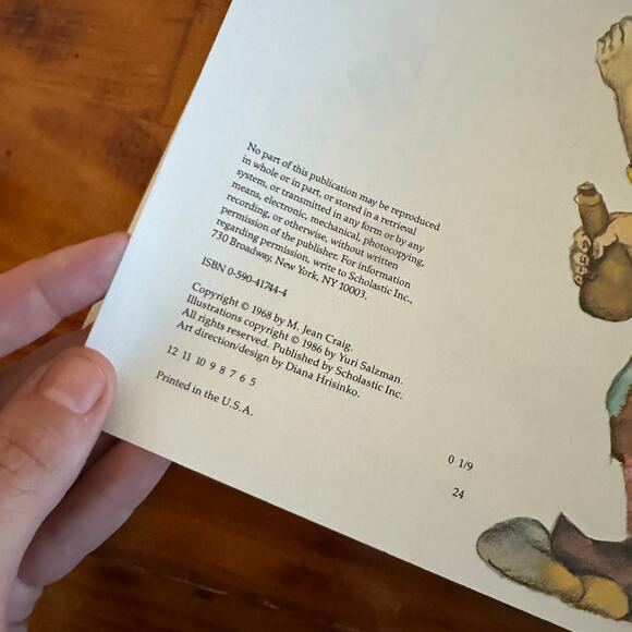 Vintage The Three Wishes Folktale Paperback Book - Picture 3 of 10